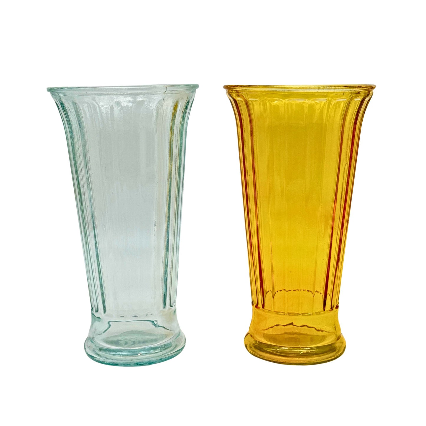 Flared Ribbed XL Vase (6pcs)