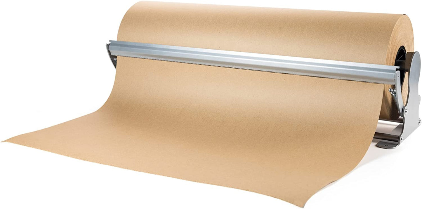 24"x1,275 ft Brown Floral Wrapping Paper Roll (Water Proof)