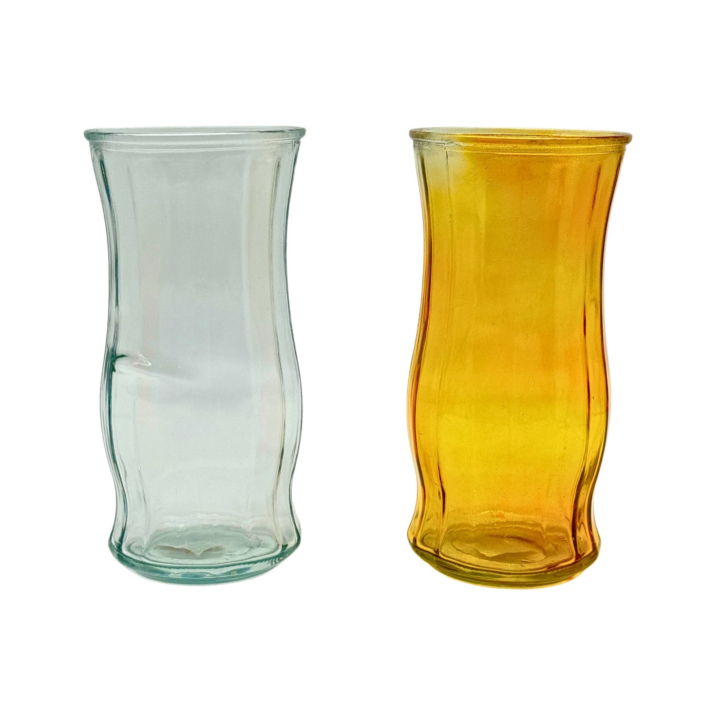 Classic Ribbed Rose Vase (12pcs)