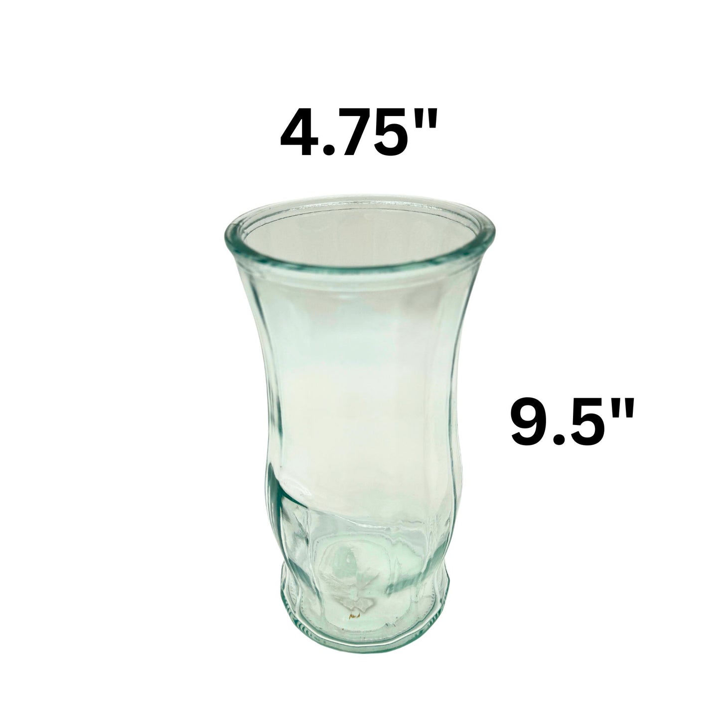 Classic Ribbed Rose Vase (12pcs)