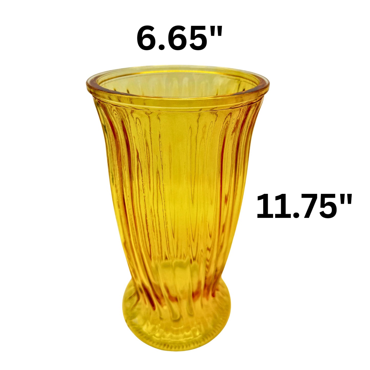 Ribbed XL Vase (6pcs)