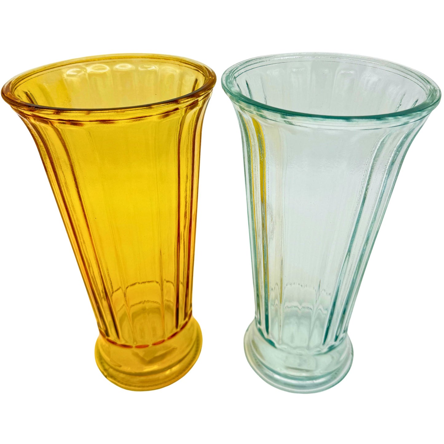 Flared Ribbed XL Vase (6pcs)