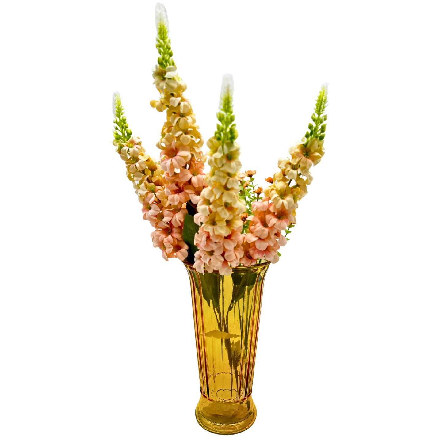 Flared Ribbed XL Vase (6pcs)