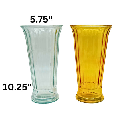 Ribbed Vase (6pcs)