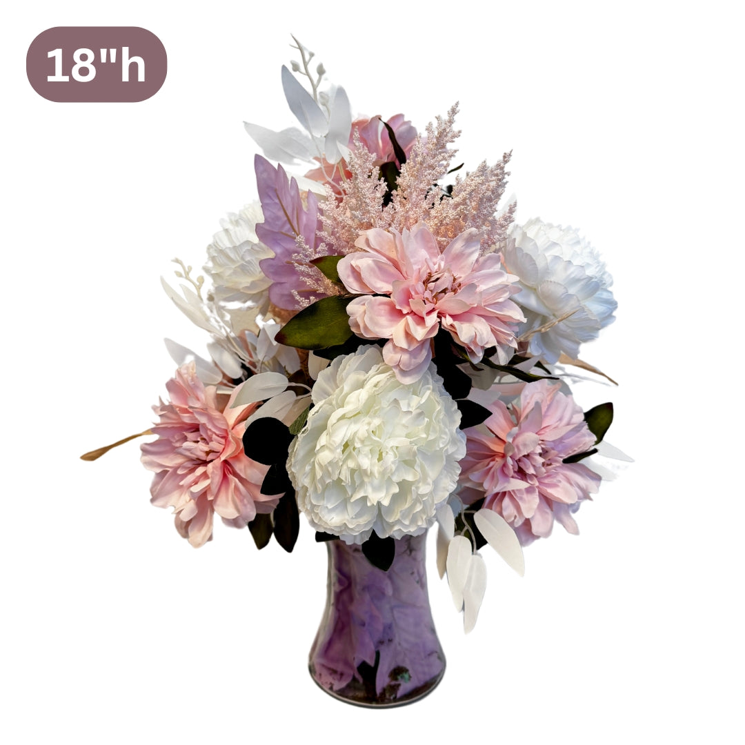 Blush Serenity - 18" Luxury Centerpiece