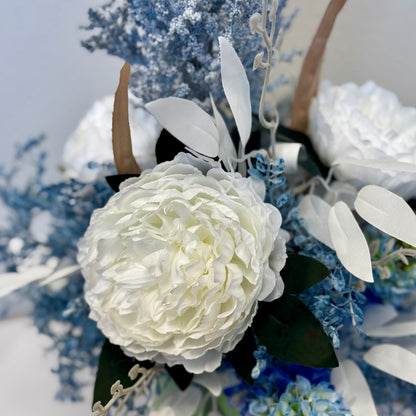 Frosted Serenity - 18" Luxury Centerpiece