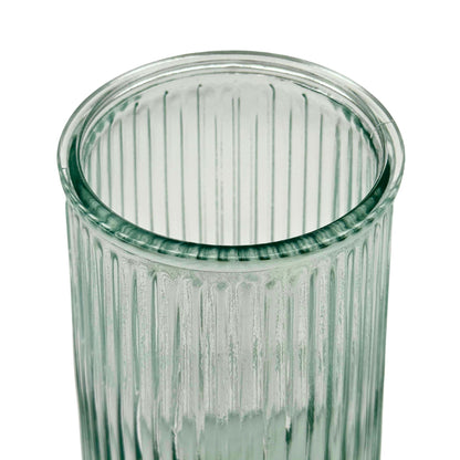 Cylinder Ribbed Vase (12pcs)