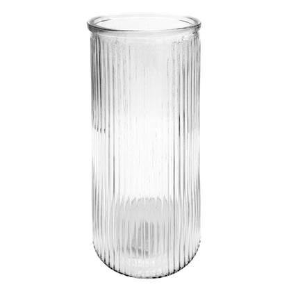 Large Ribbed Vase (6pcs)