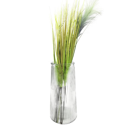 Large Ribbed Vase (6pcs)