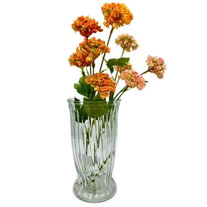 Ribbed Vase (6pcs)