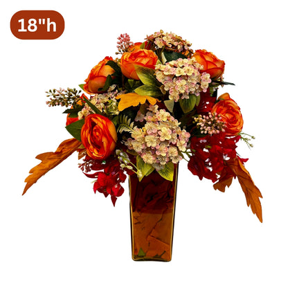 Harvest Glow - 18" Luxury Centerpiece