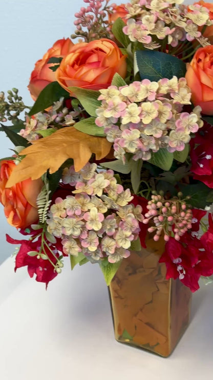 Harvest Glow - 18" Luxury Centerpiece